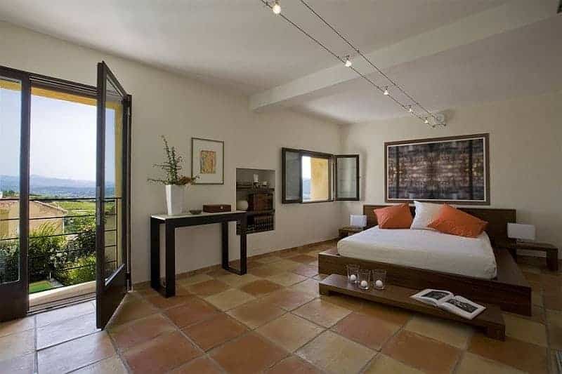 Traditional Tile and Stone Flooring for bedroom